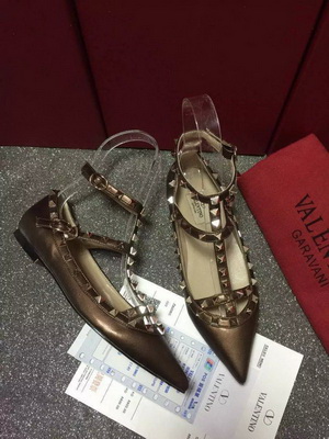 Valentino Shallow mouth flat shoes Women--002